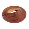 Kunstlederband rund flach 2 Meter für Armband Halskette – Farbe flat-4x1.5mm 2M