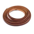 Kunstlederband rund flach 2 Meter für Armband Halskette – Farbe flat-5x1.5mm 2M
