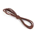 Kunstlederband rund flach 2 Meter für Armband Halskette – Farbe round-2mm 2M