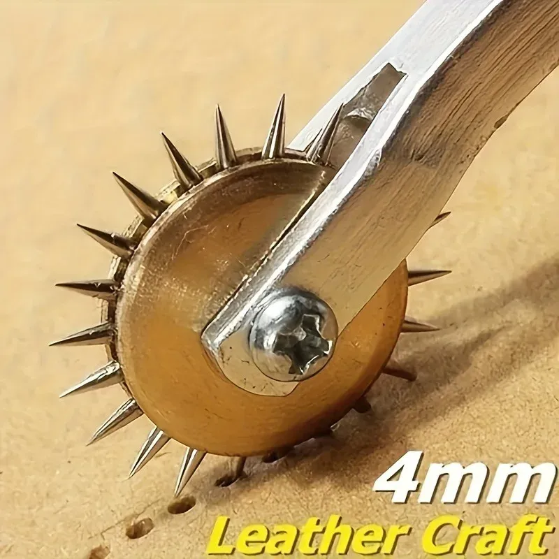 Leder Anreißrad Zähne Overstitch Markierungsabstand Nähen