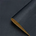 Leder Aufkleber starker Stick 35 bis 137 cm – Farbe Black