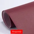 Leder Aufkleber wasserdicht 10 bis 137 cm – Farbe Burgundy