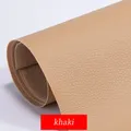 Leder Aufkleber wasserdicht 10 bis 137 cm – Farbe khaki