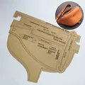 Leder Brusttasche Vorlage Papier Schablonen Umhängetasche – 2