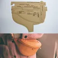 Leder Brusttasche Vorlage Papier Schablonen Umhängetasche – 3