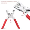 Leder Druckknopf Set Nieten Knöpfe Ösen Nähen Werkzeug – 2