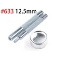 Leder Druckknöpfe Metall 10 bis 15 mm mit Werkzeugen für Kleidung – 4