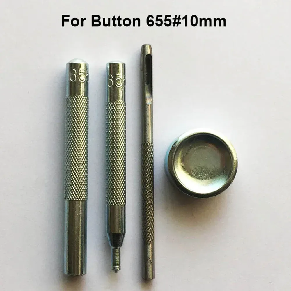 Leder Druckknöpfe Metall 10 bis 15 mm mit Werkzeugen für Kleidung