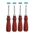 Leder Edge Beveler V-Klinge 0,8 bis 1,5 mm – Farbe 4pcs