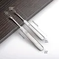 Leder Groover Skiving Tool Edge Bevelers Trenching Wallet – Color 2 Pcs Set
