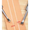 Leder Groover Skiving Tool Edge Bevelers Trenching Wallet – 5
