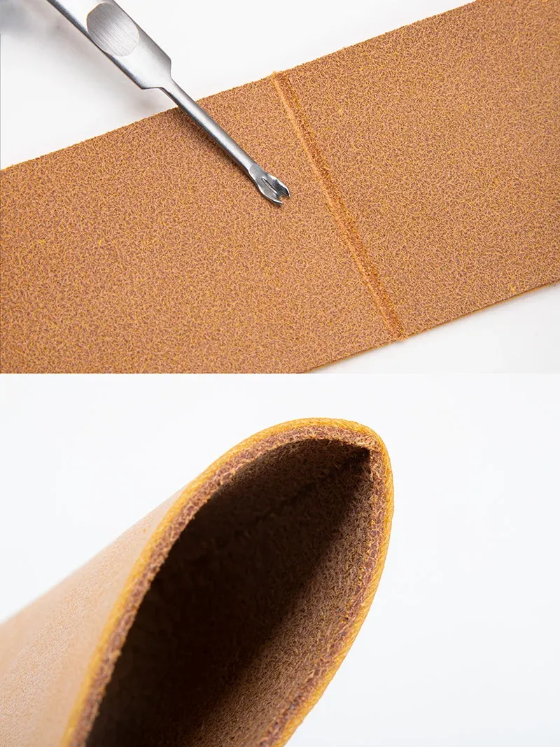 Leder Groover Skiving Tool Edge Bevelers Trenching Wallet