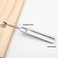 Leder Groover Skiving Tool Edge Bevelers Trenching Wallet – Color V Shape-1 Pcs