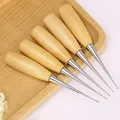 Leder Handnähen Ahle Werkzeugset 2 bis 10 Stück – Farbe Total 5 pcs