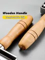 Leder Kantenrolle Holzgriff Kantenfalter Laminierwerkzeug – 6