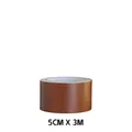 Leder Klebeband selbstklebend 5 bis 20 cm – Farbe brown 5cmX3m