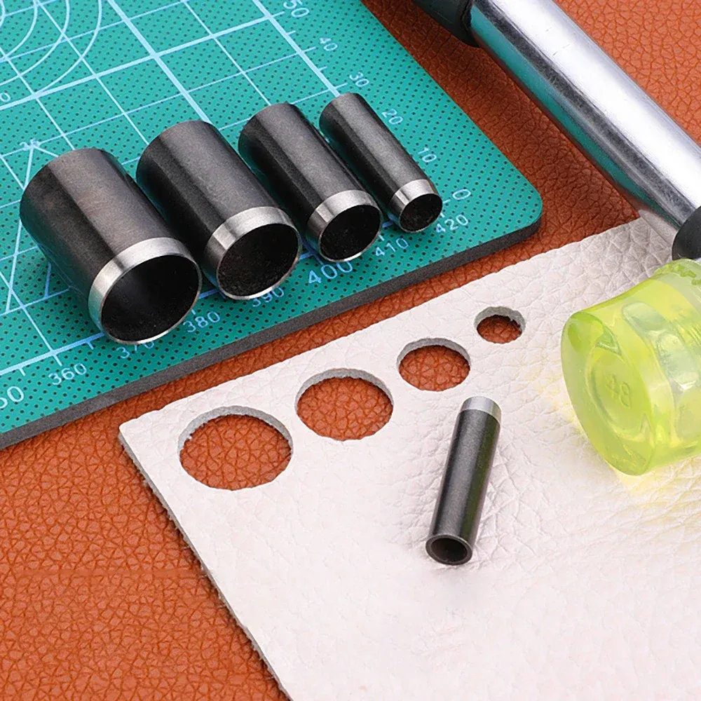 Leder-Kreisschneider-Werkzeugset 15-teilig 1 bis 15 mm