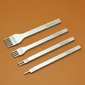 Leder Lochstanzer Set Diamant Widerhaken Flachschneidewerkzeug – 1
