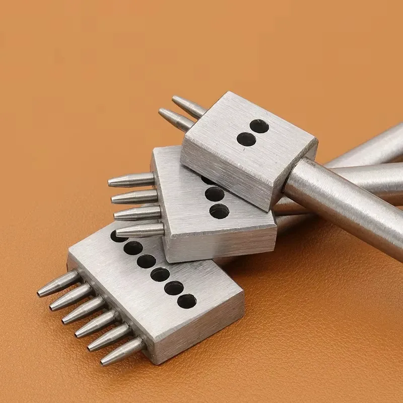 Leder Lochstanzer Werkzeug Set Rundstanzer DIY Handwerk