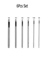 Leder Lochstanzwerkzeuge 6 Stück rund Locher für Gürtel Papier – Farbe 6pcs