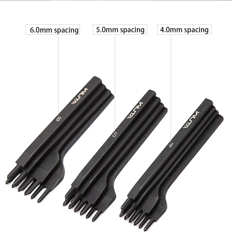 Leder Meißel Diamond 3 bis 6 mm für Nähen