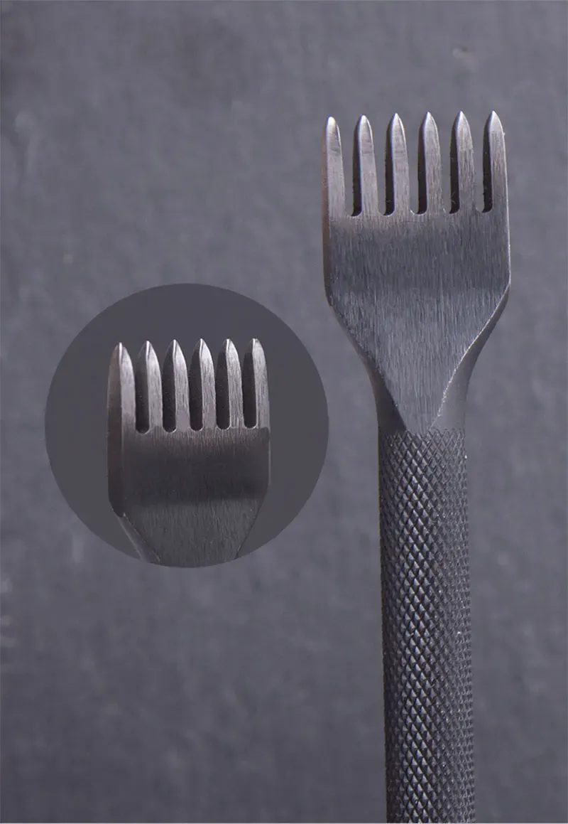 Leder Meißel Diamond Point 3 bis 4 mm