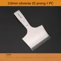 Leder Meißel Eisen Französisch Stil Stanzen Werkzeuge – Color Obverse 3.0 20teeth
