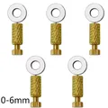 Leder Nadeln 5 Stück 0 bis 12 mm – Farbe 5 Stück 0-6mm