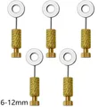 Leder Nadeln 5 Stück 0 bis 12 mm – Farbe 5 Stück 6-12 mm