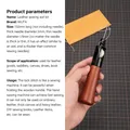 Leder Nähen Ahle Faden Kit für Reparatur – 3