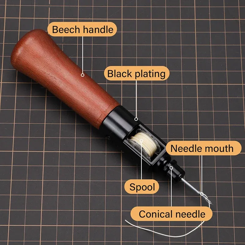 Leder Nähen Ahle Faden Kit für Reparatur