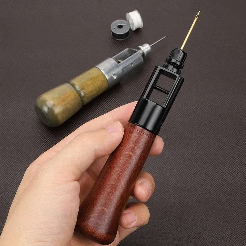 Leder Nähen Ahle Faden Kit für schnelle Nähte