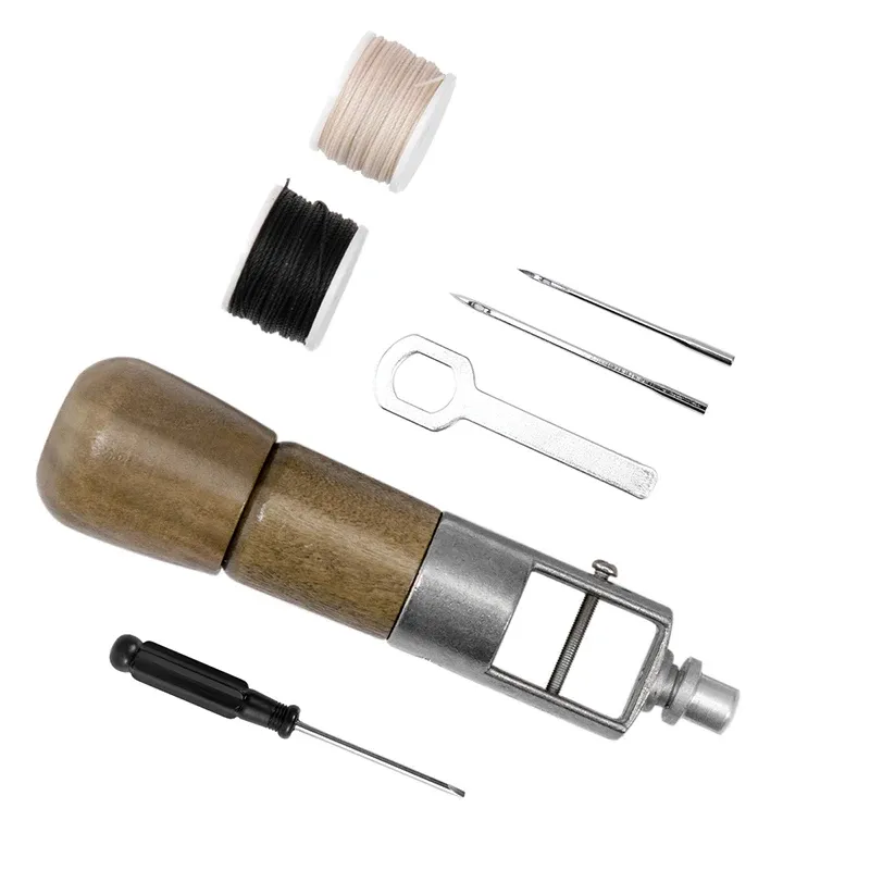 Leder Nähen Ahle Faden Kit für schnelle Nähte