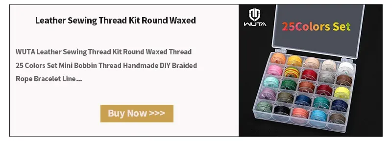 Leder Nähen Ahle Faden Kit für schnelle Nähte