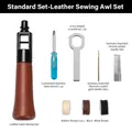 Leder Nähen Ahle Faden Kit für schnelle Nähte – Color Set D