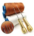 Leder Nähen Ahle Nadel mit Kupfer Griff Set – 2