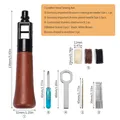 Leder Nähmaschine Ahle Faden Kit für schnelle Nähte – 2