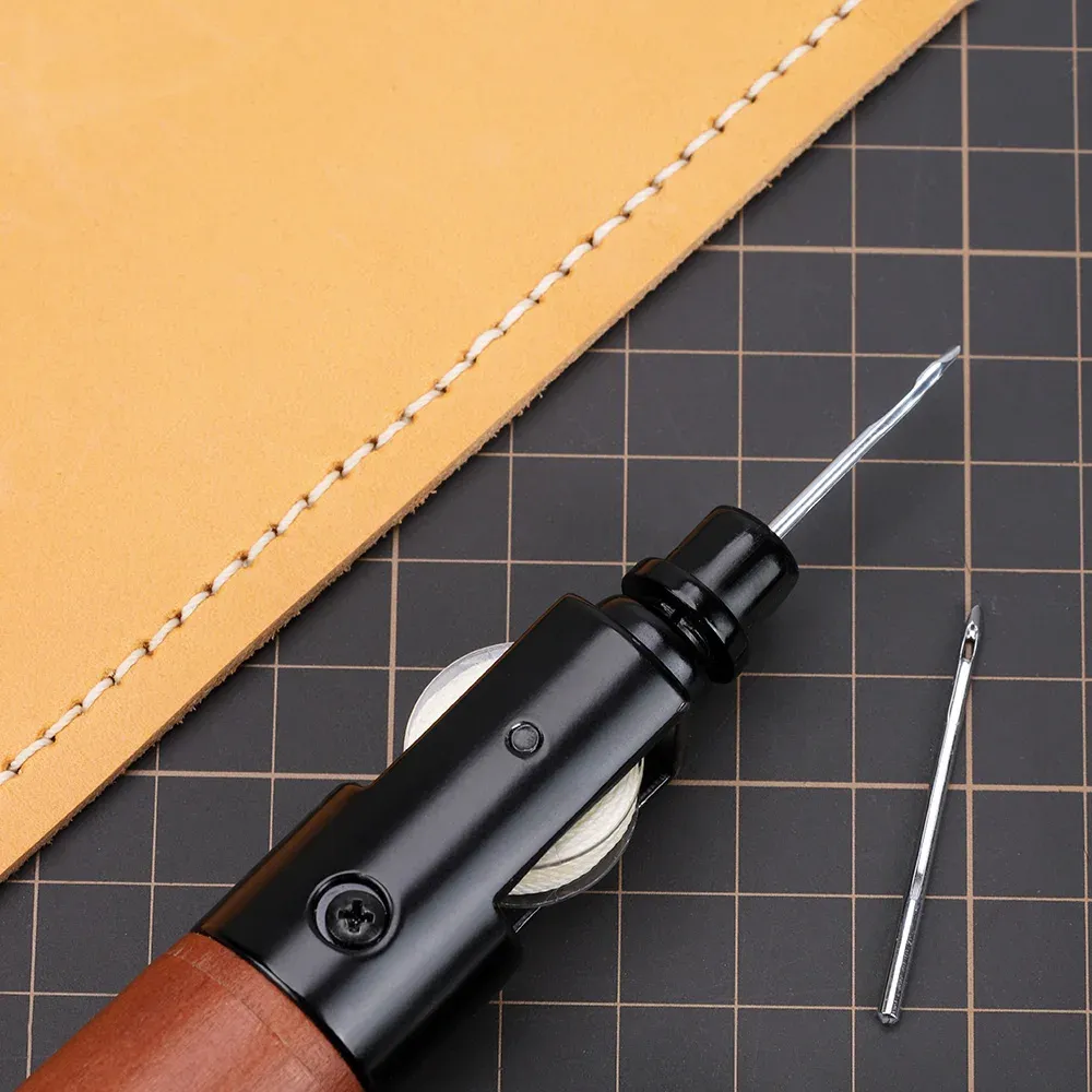 Leder Nähmaschine Ahle Faden Kit für schnelle Nähte