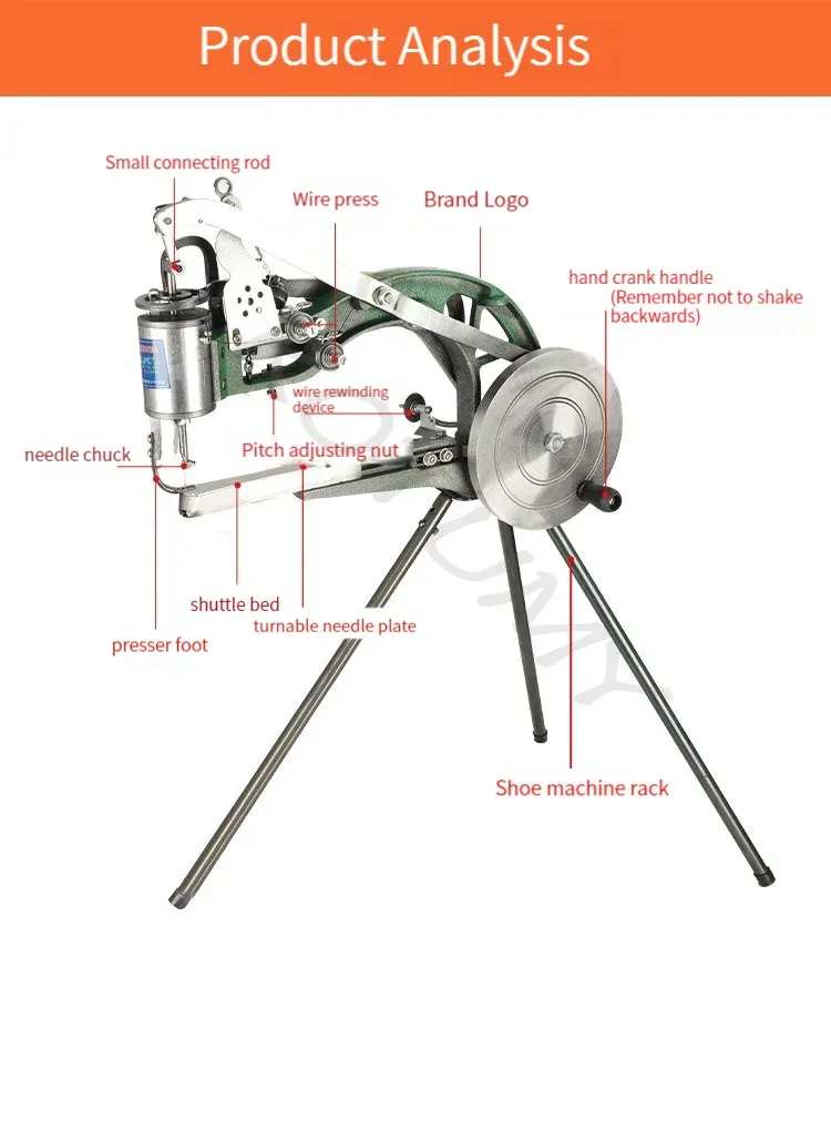Leder Nähmaschine Schuh Reparatur