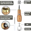Leder Nähset mit Säumesser und Faden Schnellnähgerät Reparatur – 3