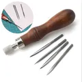 Leder Nähwerkzeugset 4-in-1 mit austauschbaren Klingen – 1