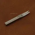Leder Nutenmarkierungsutensilien Schneiden Verbrennen Chipping Edge – Farbe peel edge head 1.2