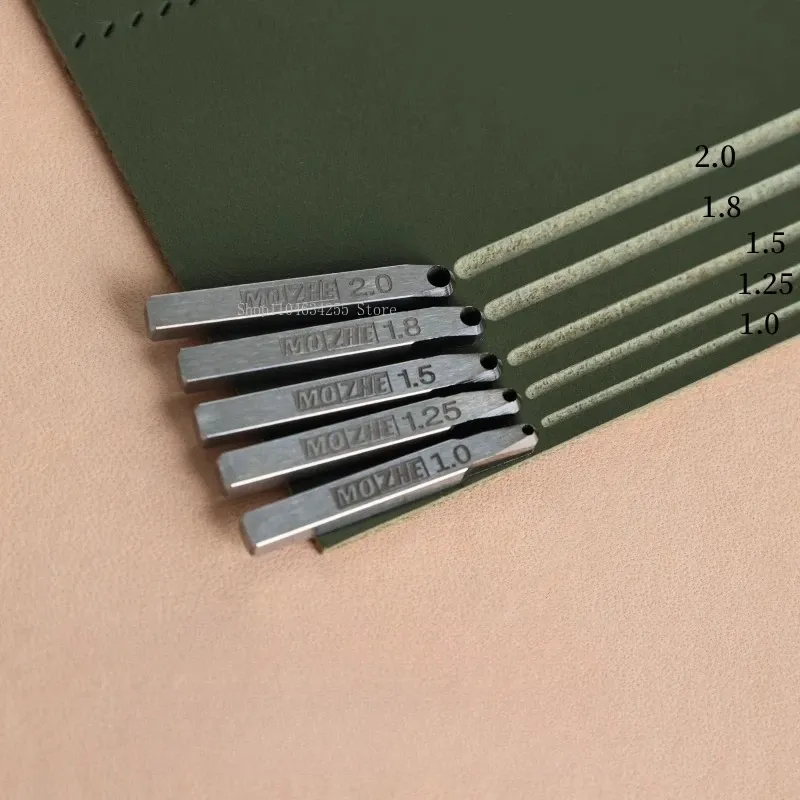 Leder Nutenmarkierungsutensilien Schneiden Verbrennen Chipping Edge