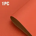 Leder Patch PU selbstklebend für Auto Sofa Bett und Stuhl 35 bis 200 cm – Farbe Orange