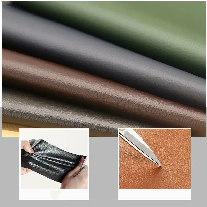 Leder Patch PU selbstklebend für Auto Sofa Bett und Stuhl 35 bis 200 cm