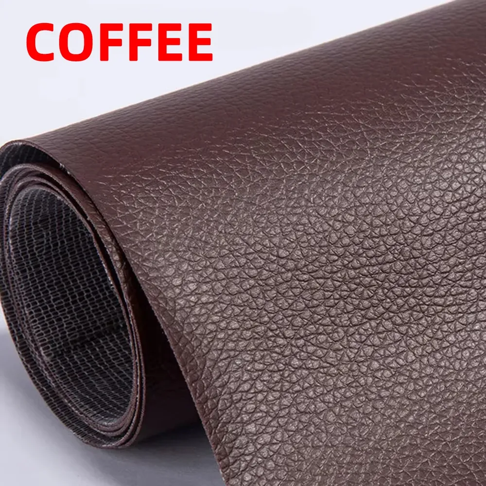 Leder Patch selbstklebend für Auto Möbel und Sofa 20 bis 50 cm