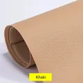 Leder Patch selbstklebend für Möbel Schuhe und Sofa 50 bis 100 cm – Farbe Khaki