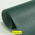 Leder Patch selbstklebend für Möbel Schuhe und Sofa 50 bis 100 cm – Farbe Dark green