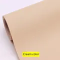 Leder Patch selbstklebend für Möbel Schuhe und Sofa 50 bis 100 cm – Farbe Cream color