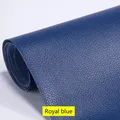 Leder Patch selbstklebend für Möbel Schuhe und Sofa 50 bis 100 cm – Farbe Royal blue